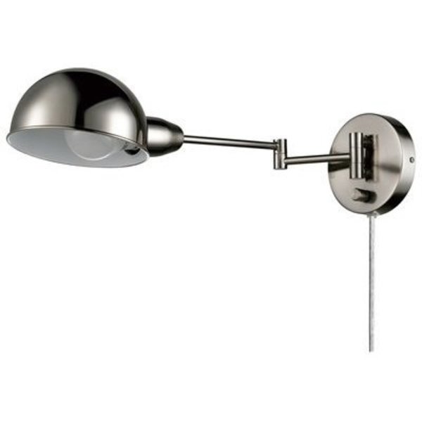 Globe Electric 1LT STL Pharmacy Sconce 12706